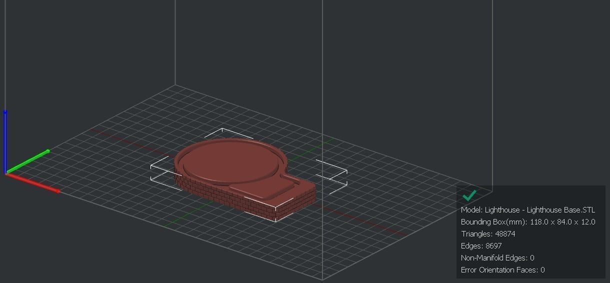 Easy 3D Printable Lighthouse Kit Easy Glueless Assembly 3D print model_18