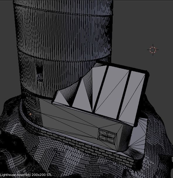 Easy 3D Printable Lighthouse Kit Easy Glueless Assembly 3D print model_35