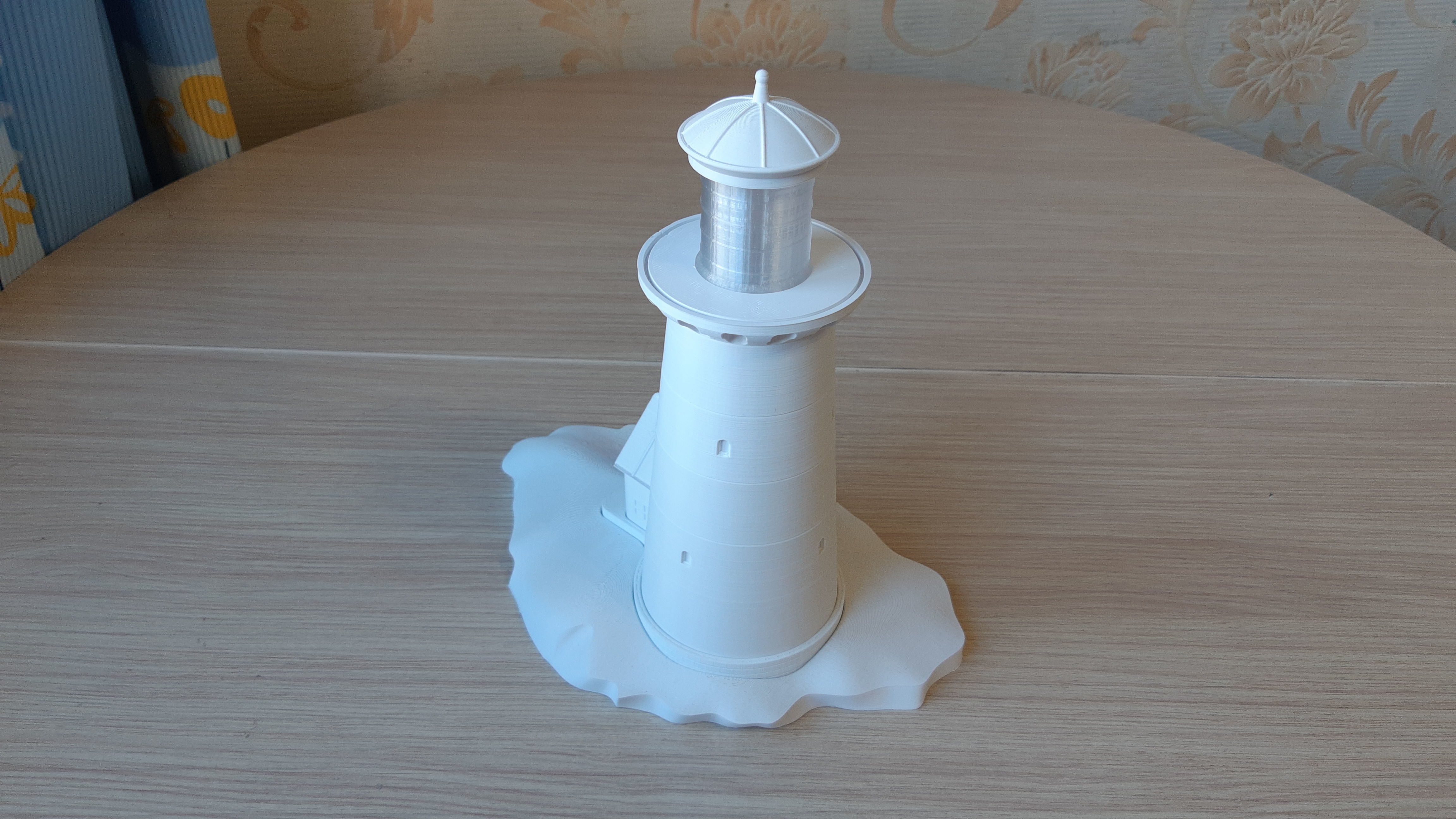 Easy 3D Printable Lighthouse Kit Easy Glueless Assembly 3D print model_40