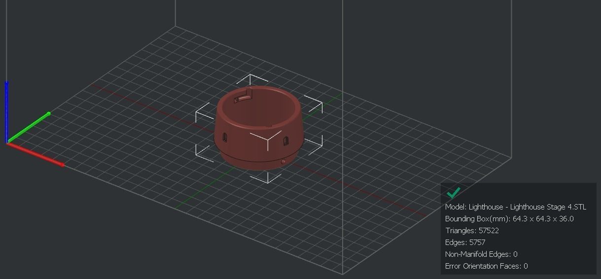 Easy 3D Printable Lighthouse Kit Easy Glueless Assembly 3D print model_23