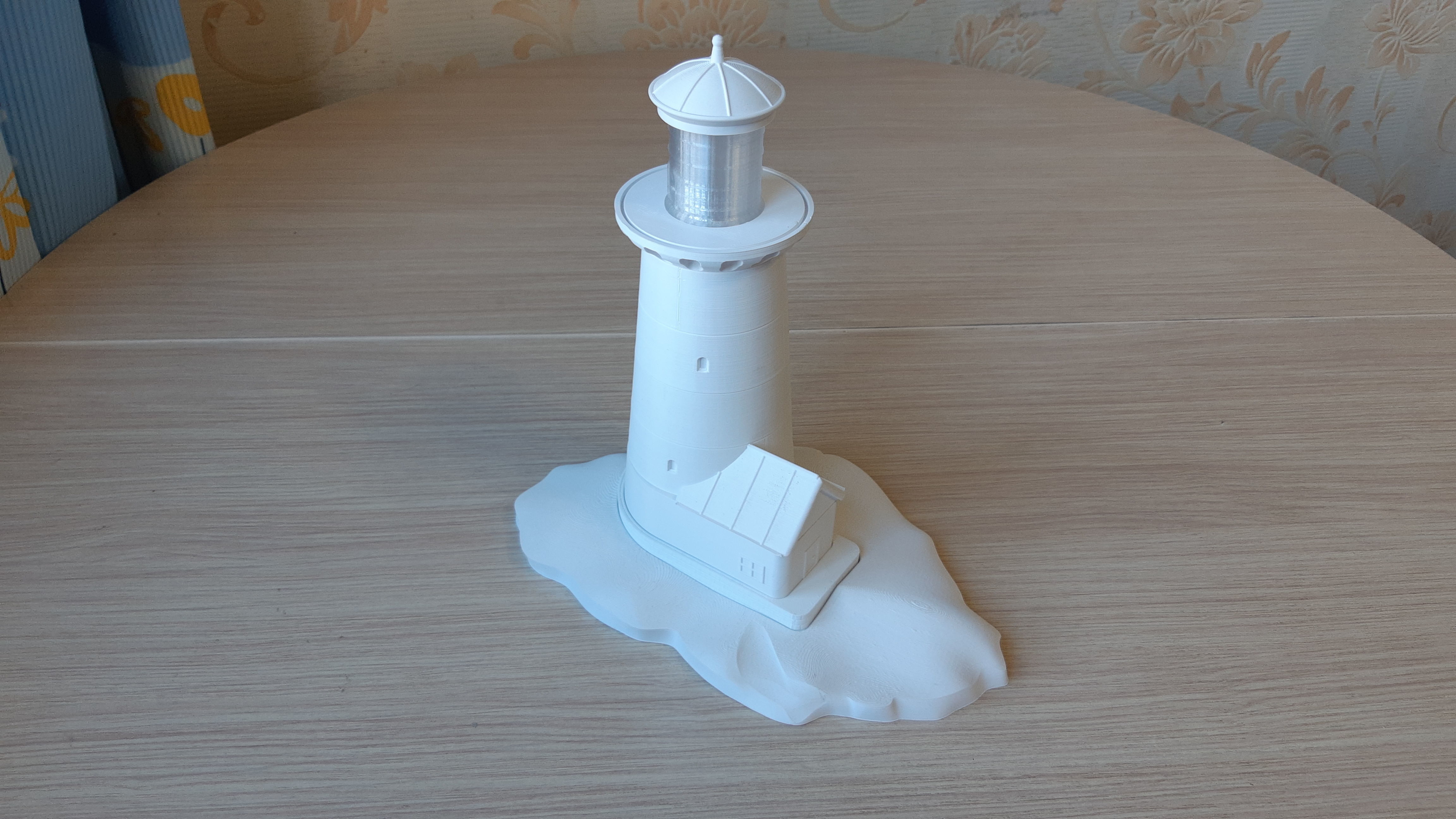 Easy 3D Printable Lighthouse Kit Easy Glueless Assembly 3D print model_39