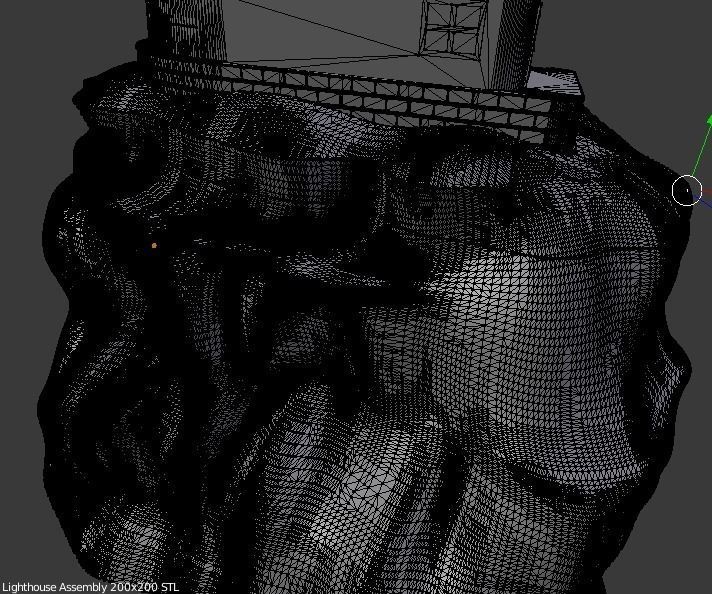 Easy 3D Printable Lighthouse Kit Easy Glueless Assembly 3D print model_36