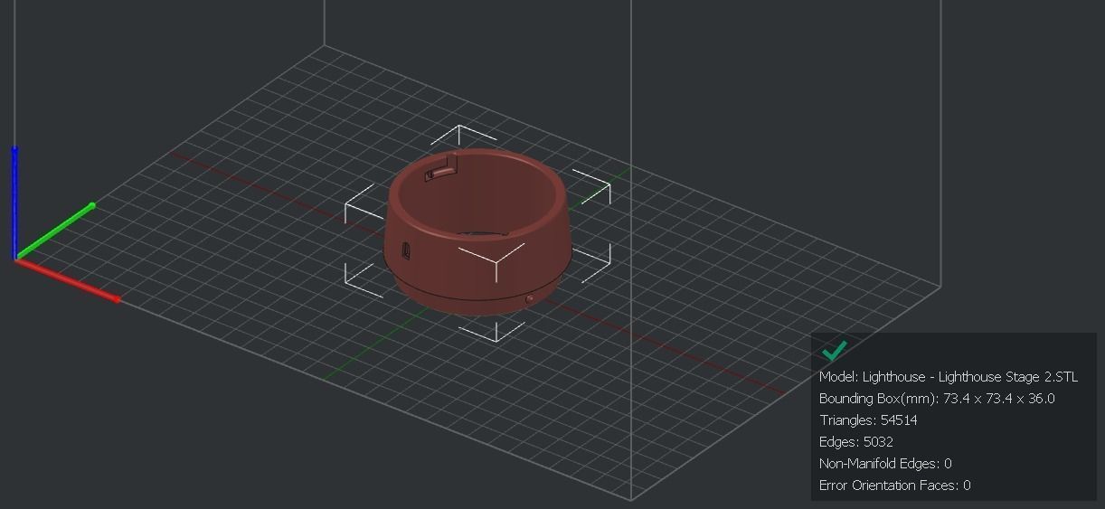 Easy 3D Printable Lighthouse Kit Easy Glueless Assembly 3D print model_21