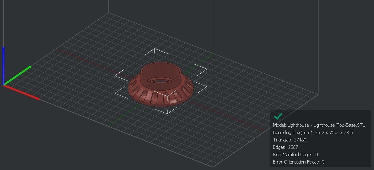 Easy 3D Printable Lighthouse Kit Easy Glueless Assembly 3D print model_25