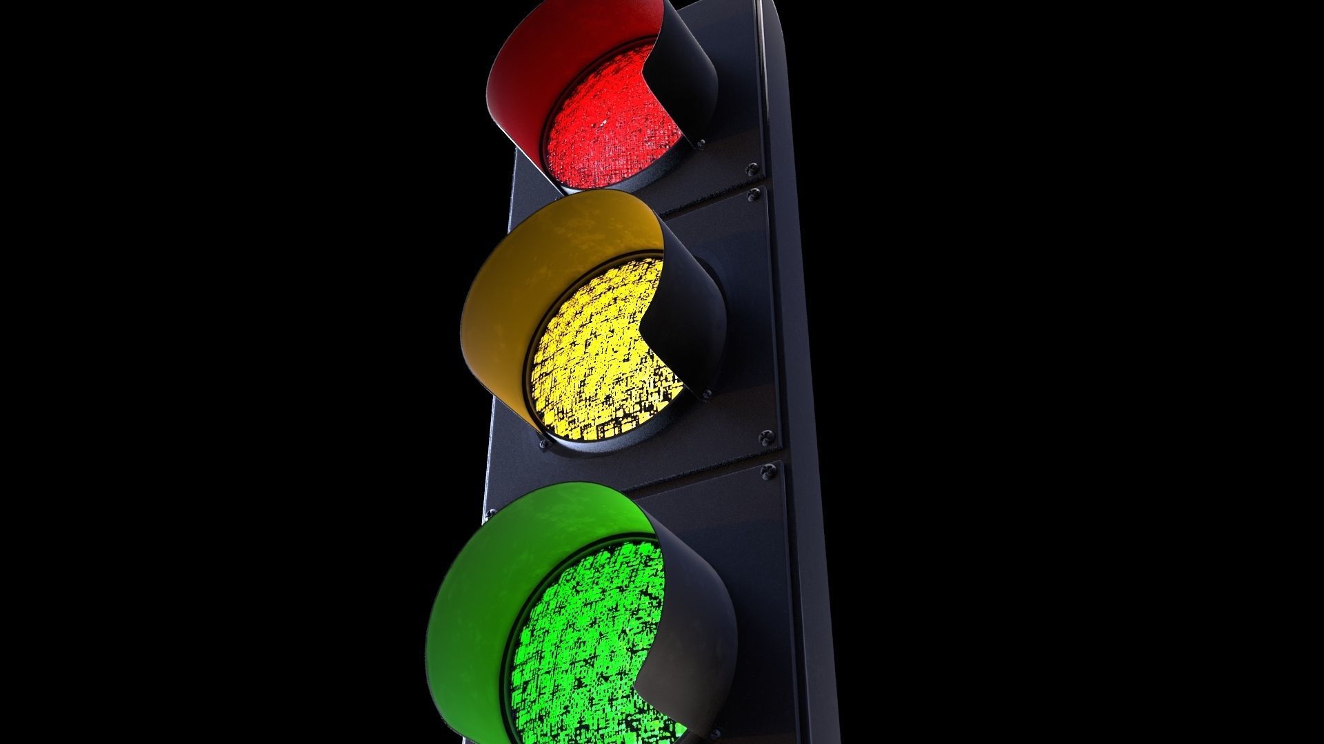 Traffic Light 3D model_1
