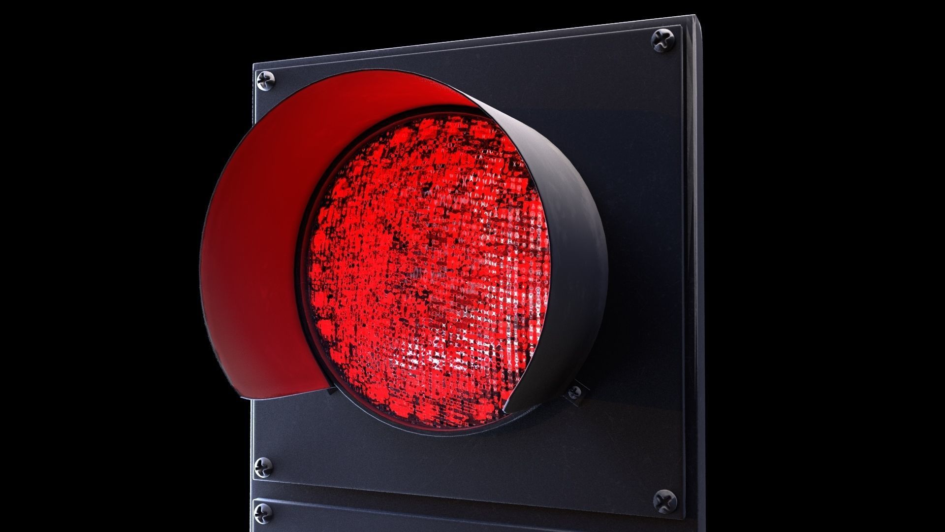 Traffic Light 3D model_2