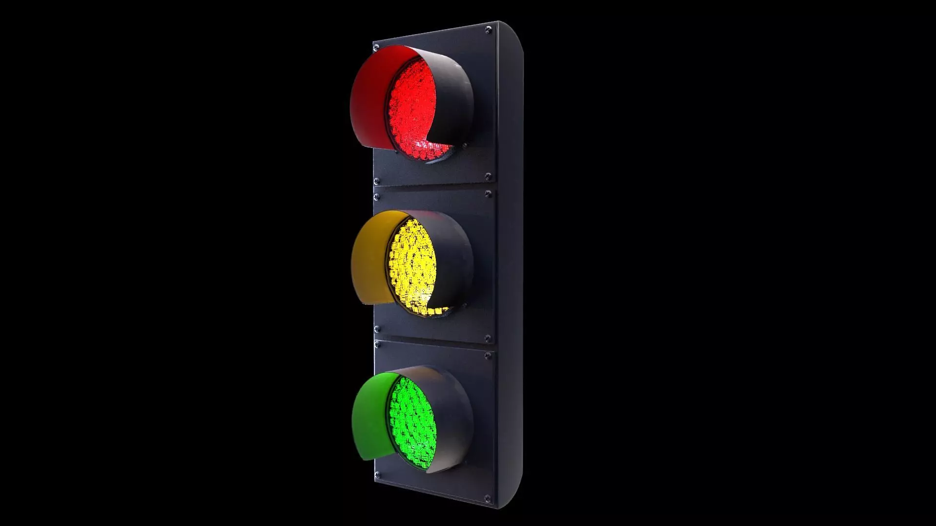 Traffic Light 3D model_0