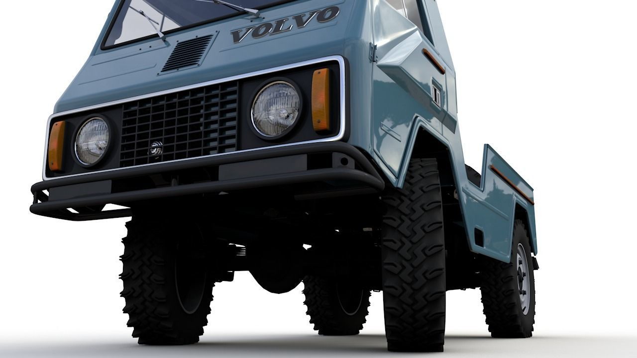 VOLVO LAPLANDER C202 1977 3D Model Collection _20