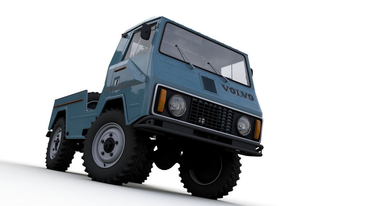 VOLVO LAPLANDER C202 1977 3D Model Collection _19
