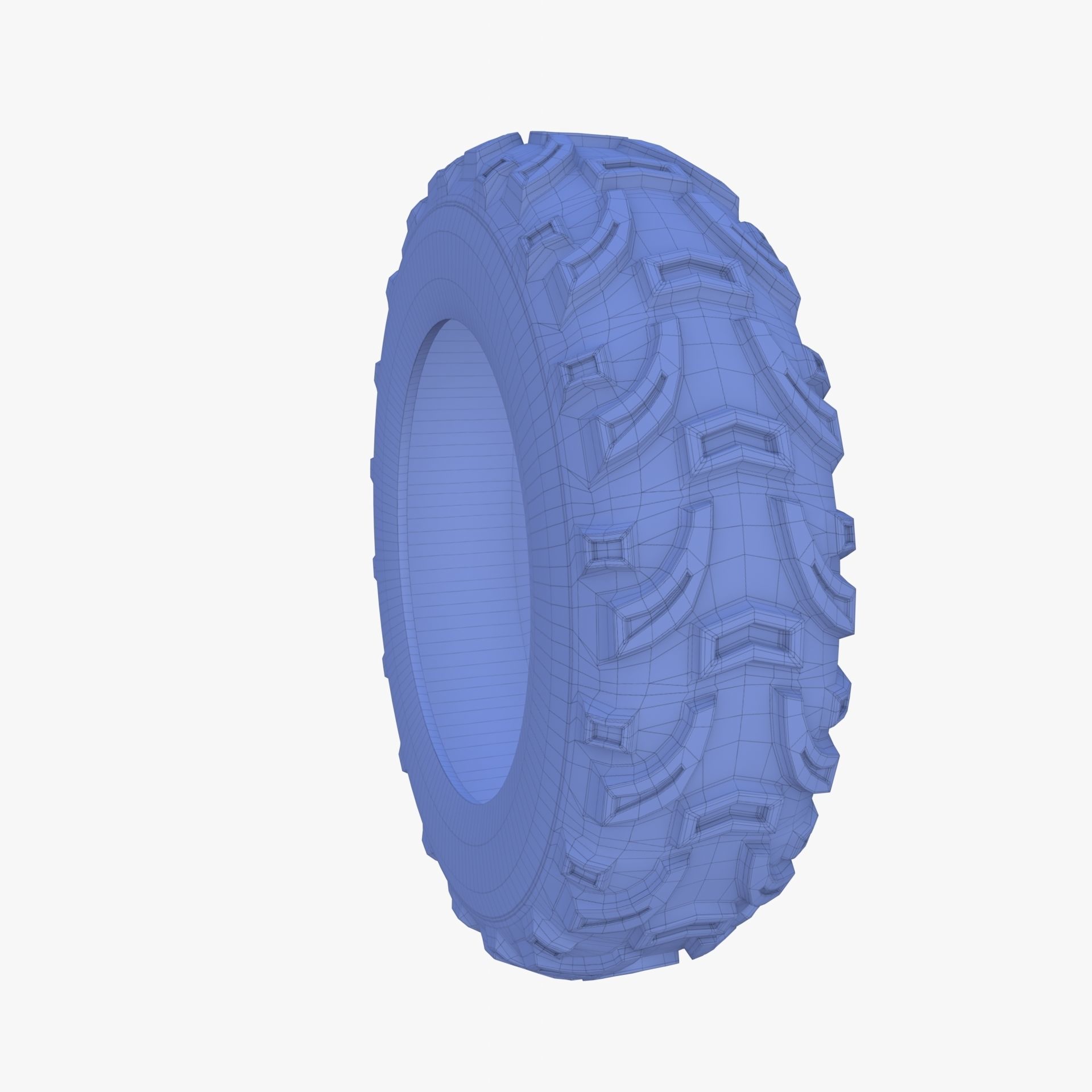 Generic ATV Tire 2 3D model_12