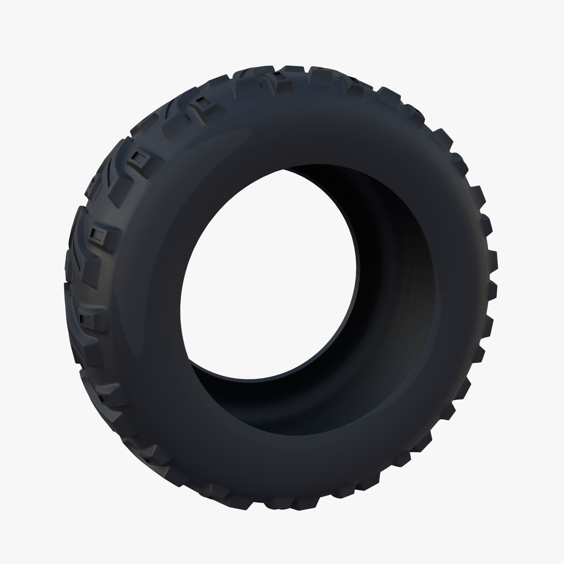 Generic ATV Tire 2 3D model_5