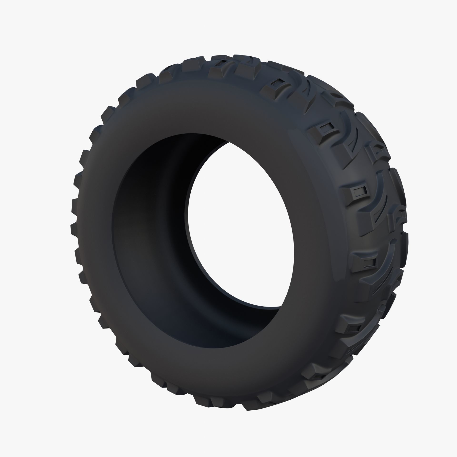Generic ATV Tire 2 3D model_1