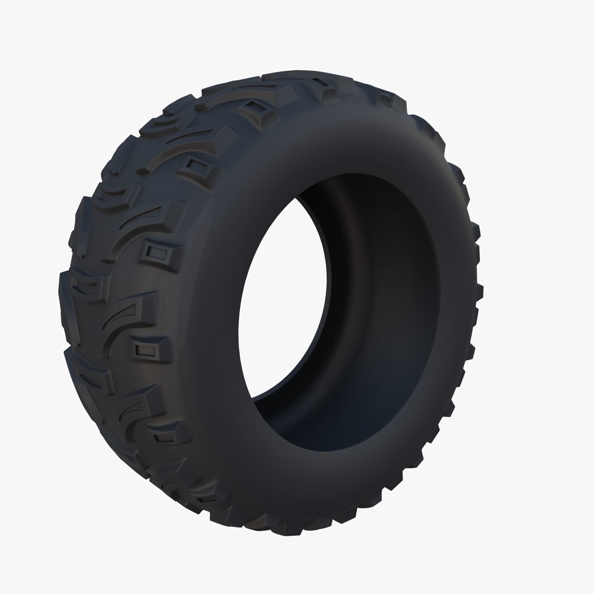 Generic ATV Tire 2 3D model_8