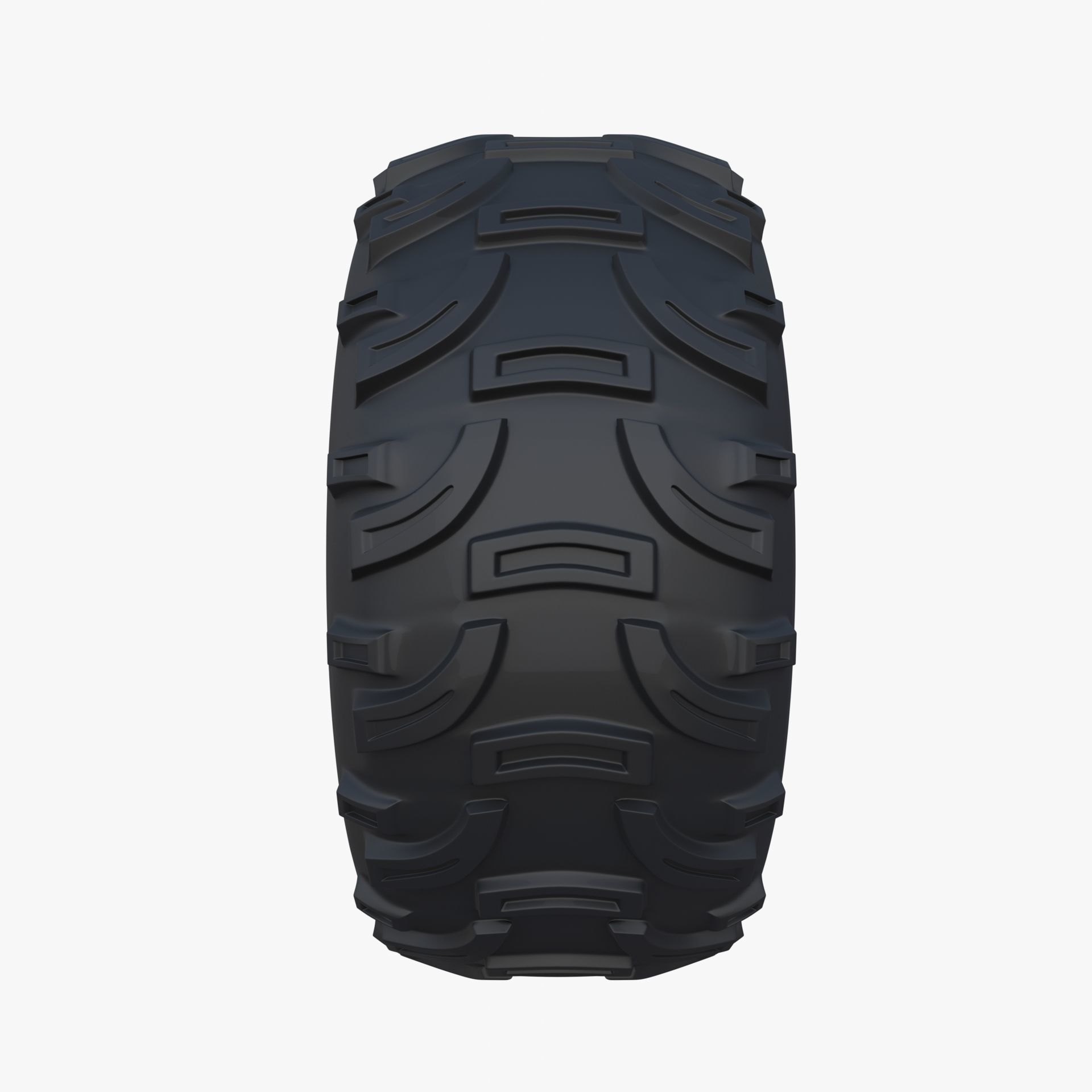 Generic ATV Tire 2 3D model_3