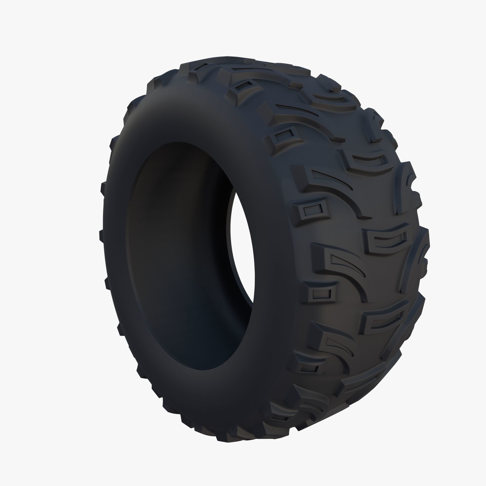 Generic ATV Tire 2 3D model_7