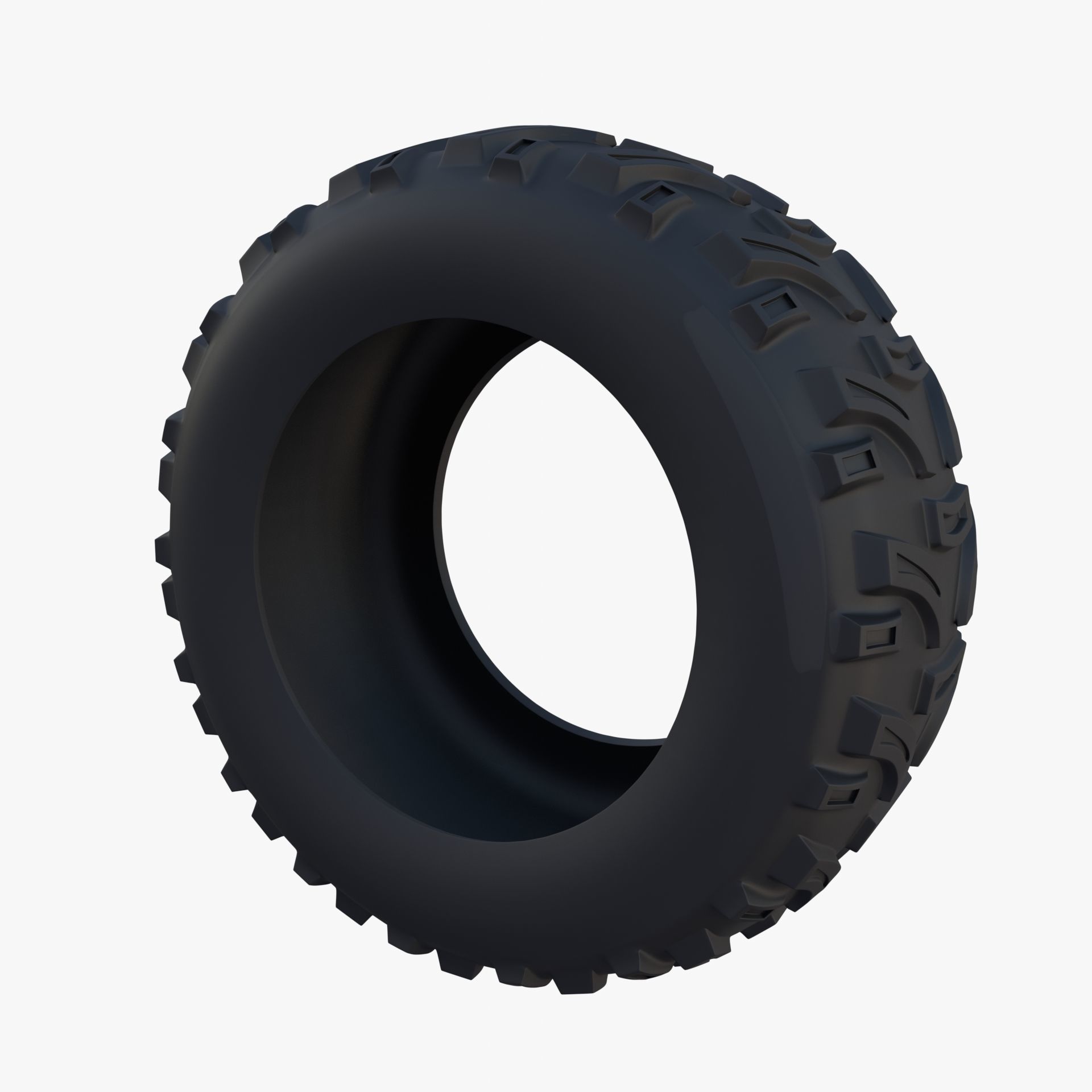 Generic ATV Tire 2 3D model_6
