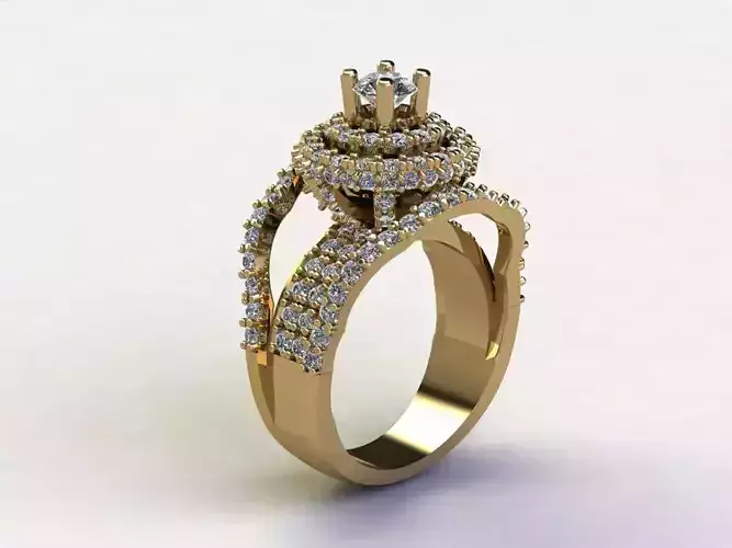 Women ring jewelry 2020 cad design 3dm R50