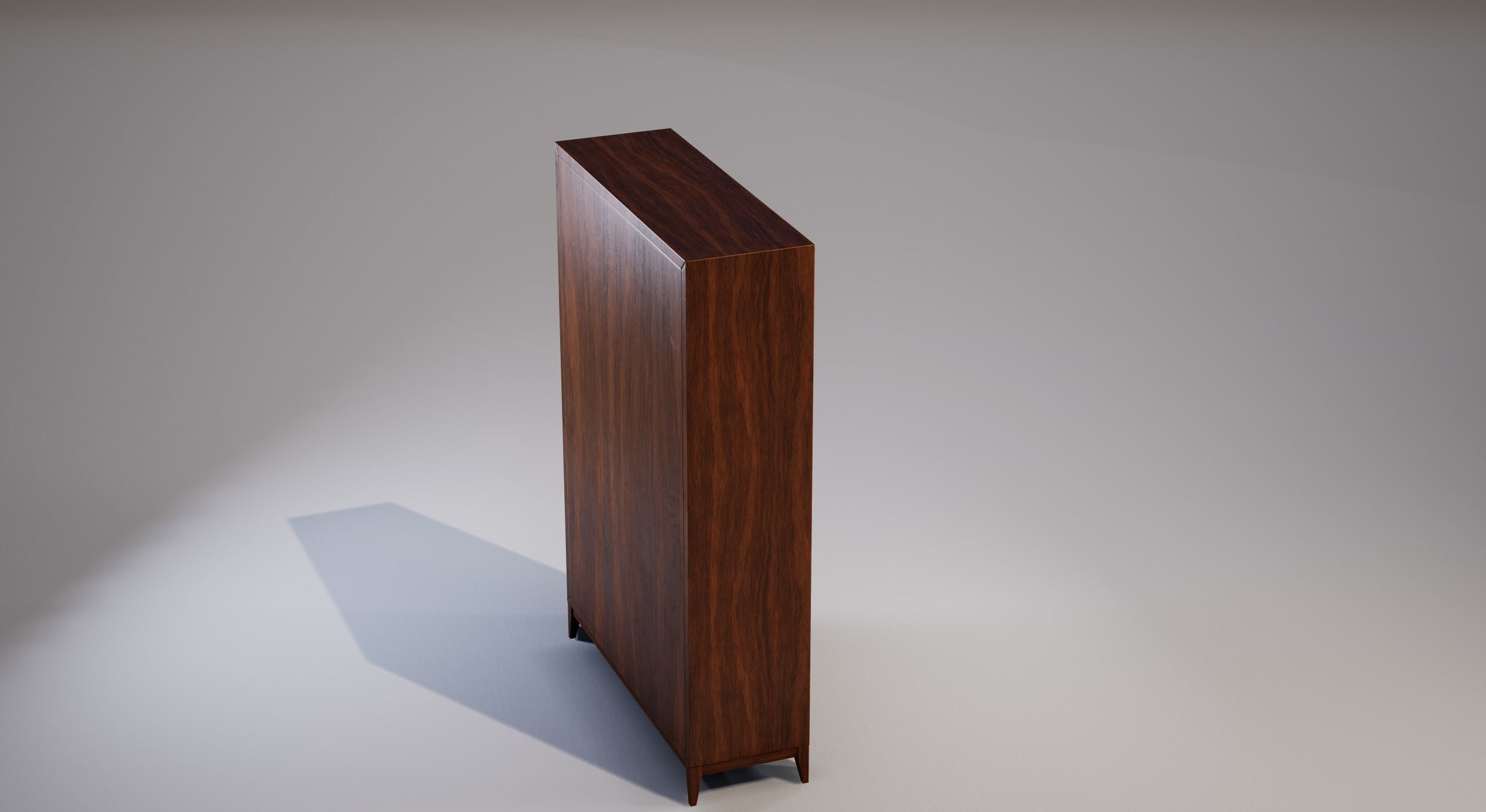 Shelf 03 Low-poly 3D model_5