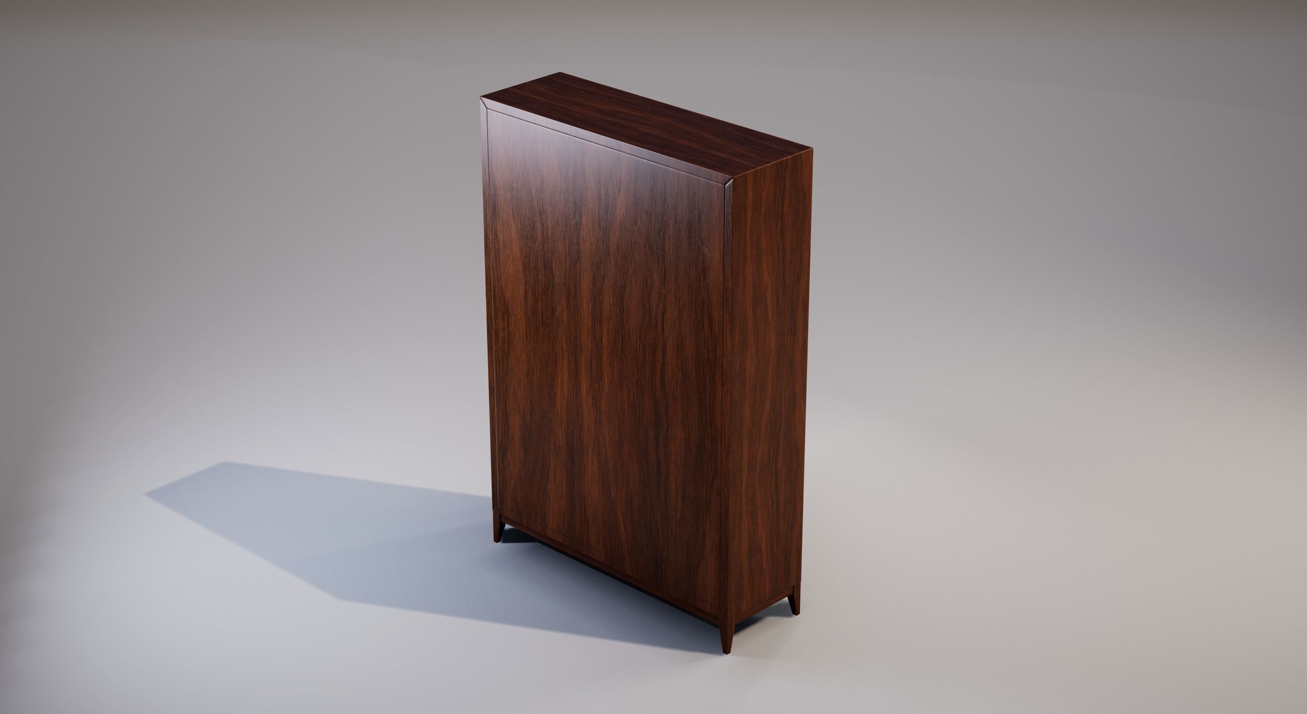 Shelf 03 Low-poly 3D model_6