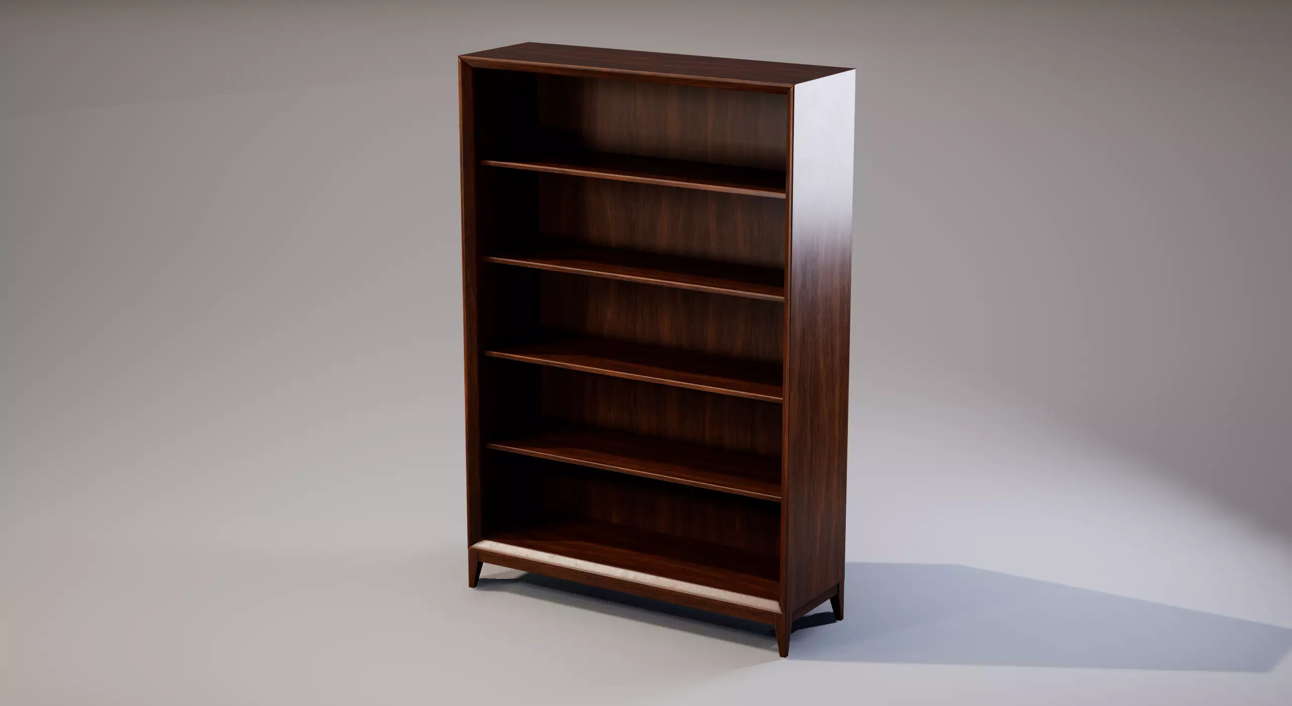 Shelf 03 Low-poly 3D model_0