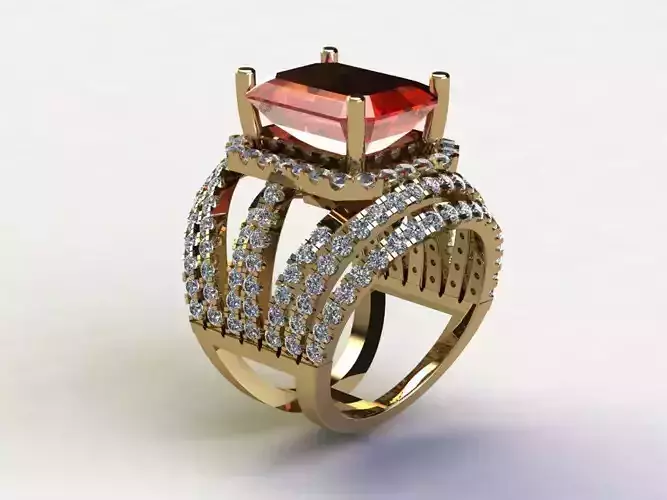 Women ring 2020 new design in Asia country R42