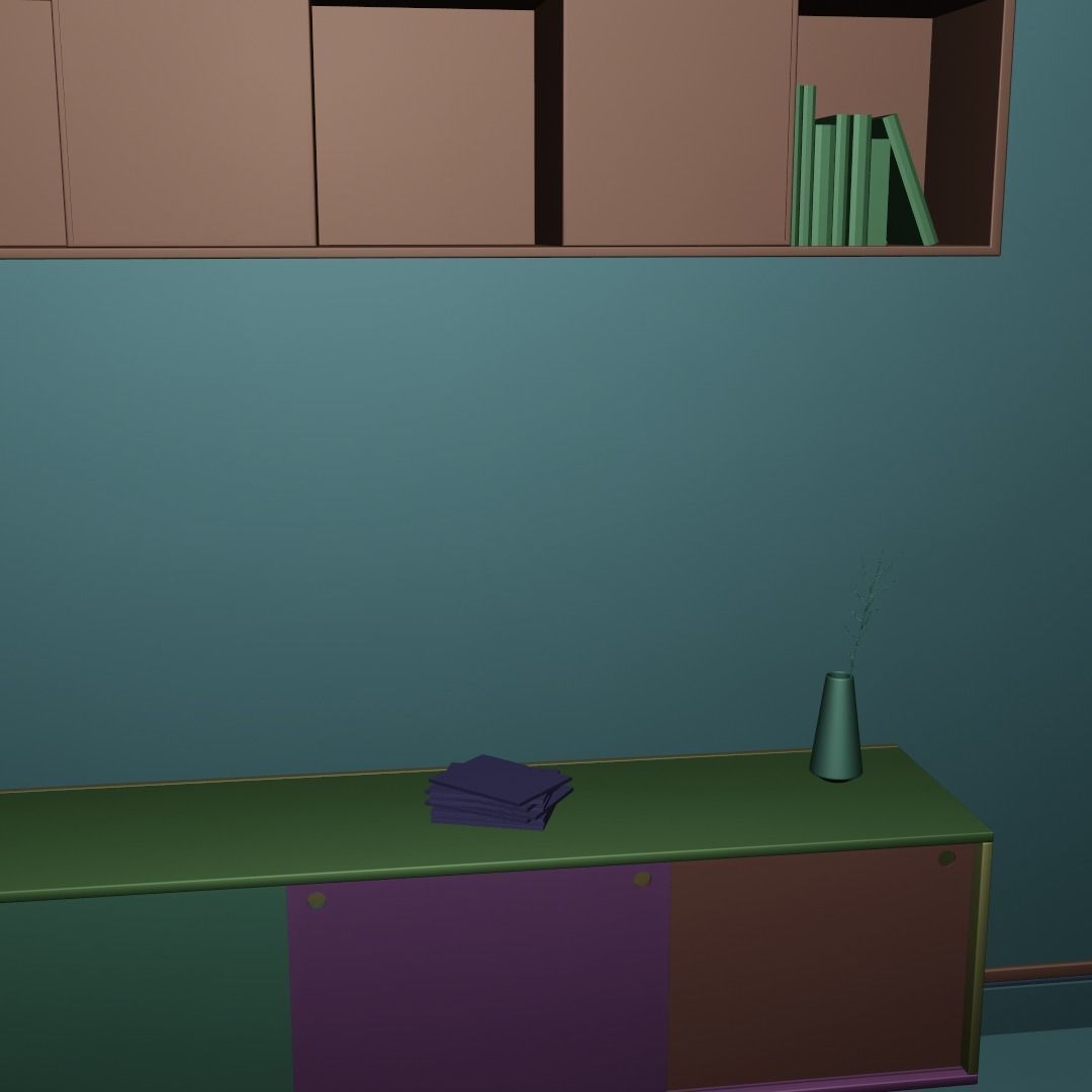 reading room 3D model_6