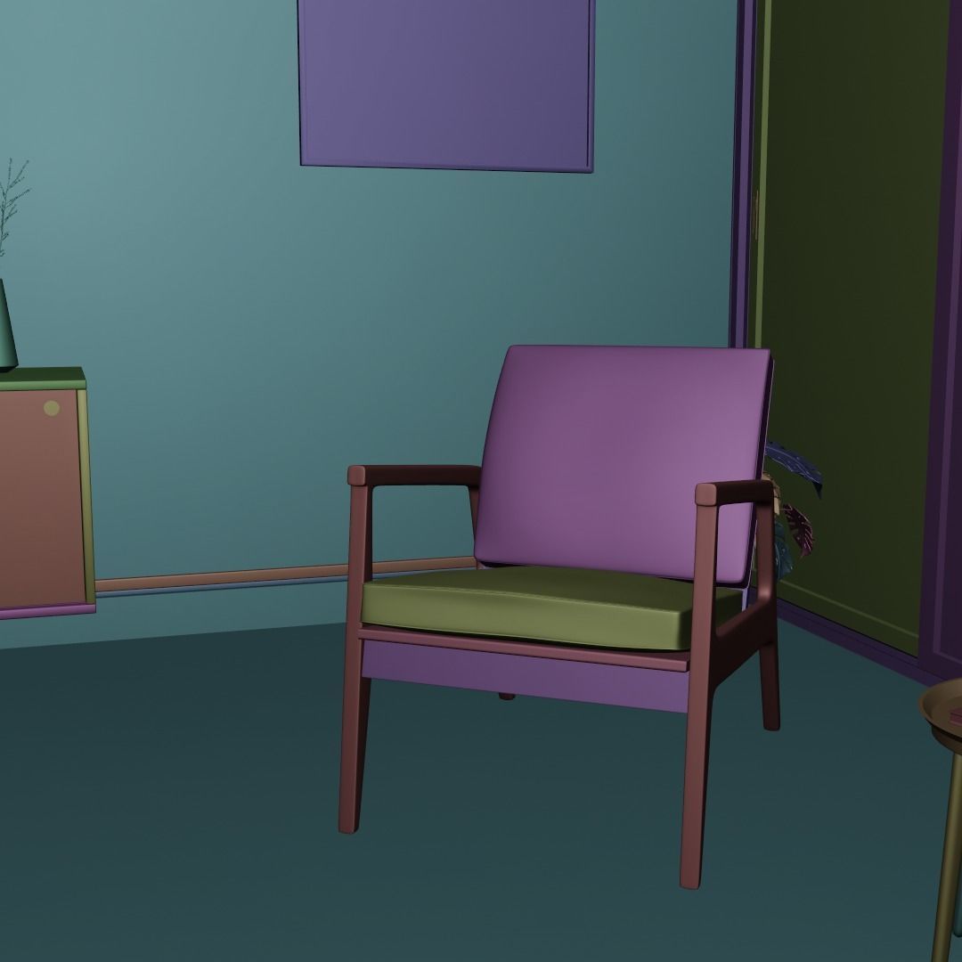 reading room 3D model_4