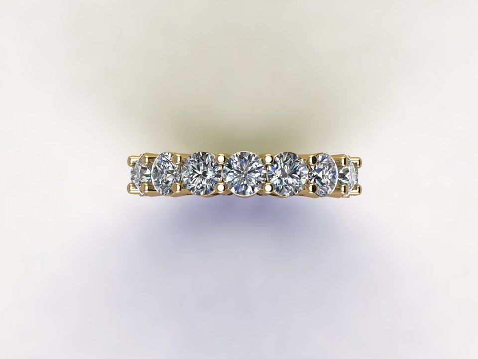 New Ring women model R34 3D model_4