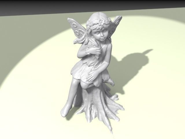 Little Fairy 3D print model_5