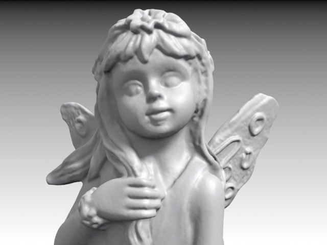 Little Fairy 3D print model_2
