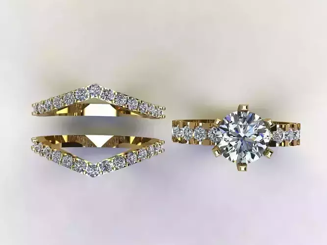 Women ring can use in 2 model ring popular model R32