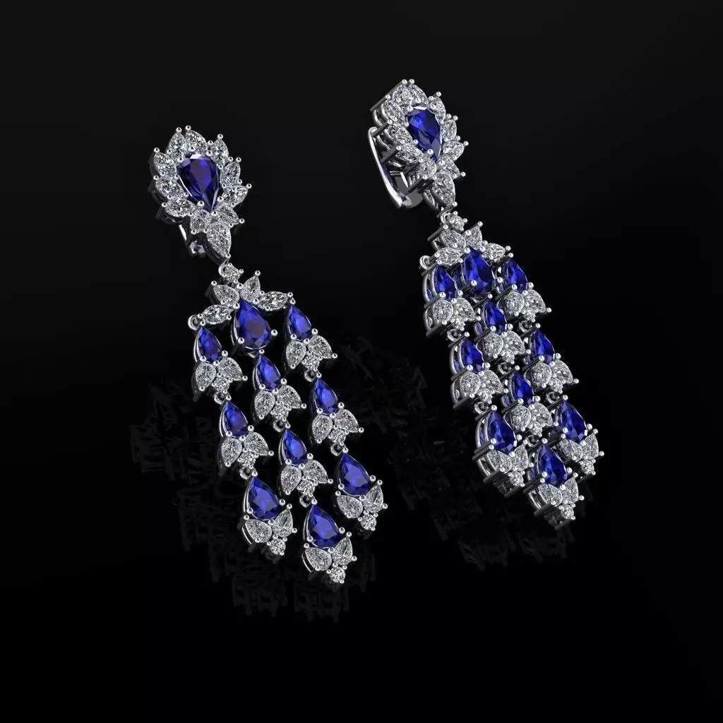Earrings 12 3D print model_0