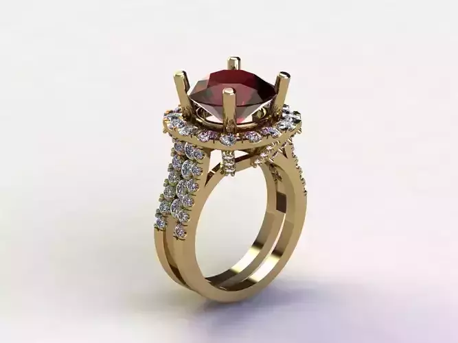 Popular women ring 2020 new design with cad file R22
