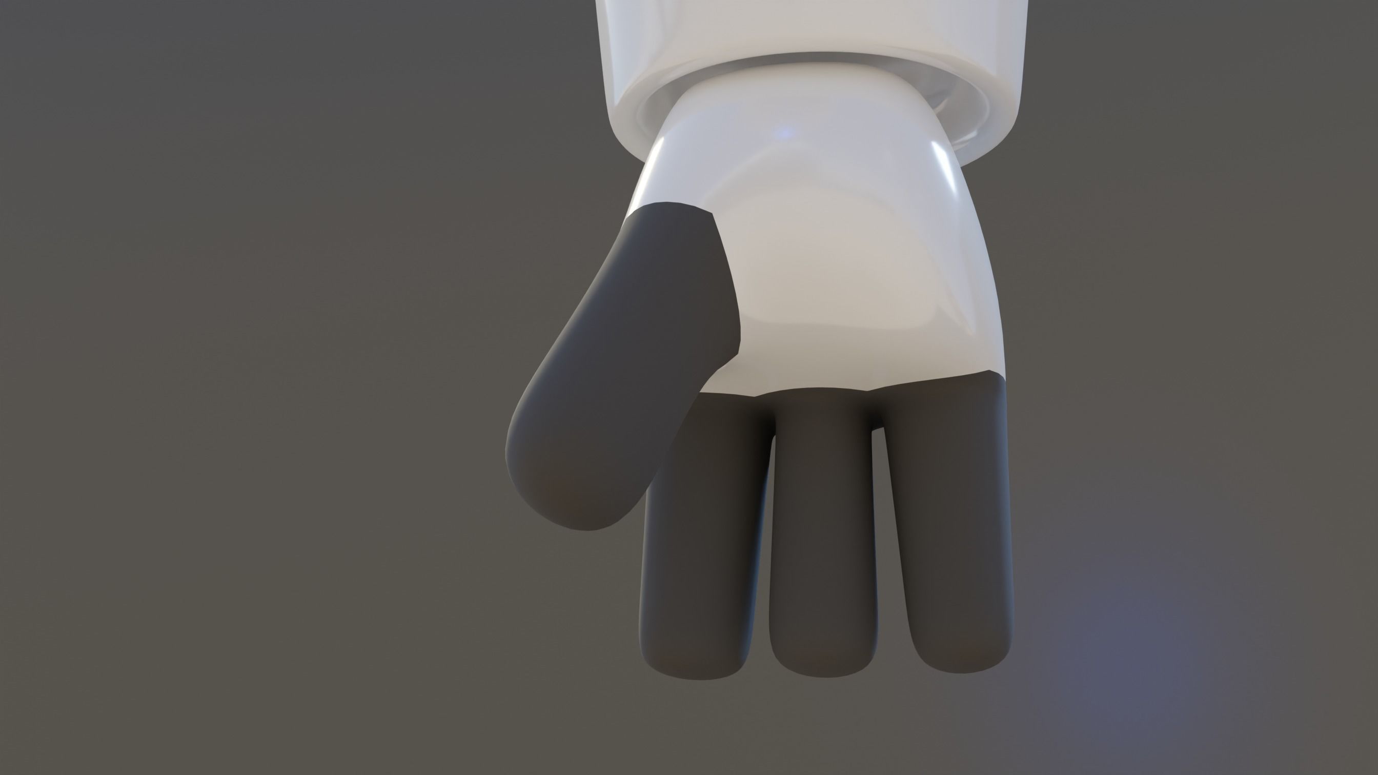 Low Poly Robot 3D Model humanoid 3D model_8