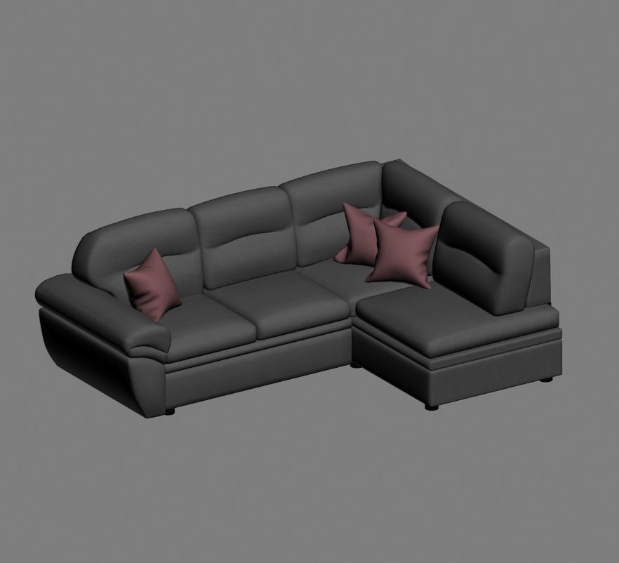 sofa 08 3D model_4