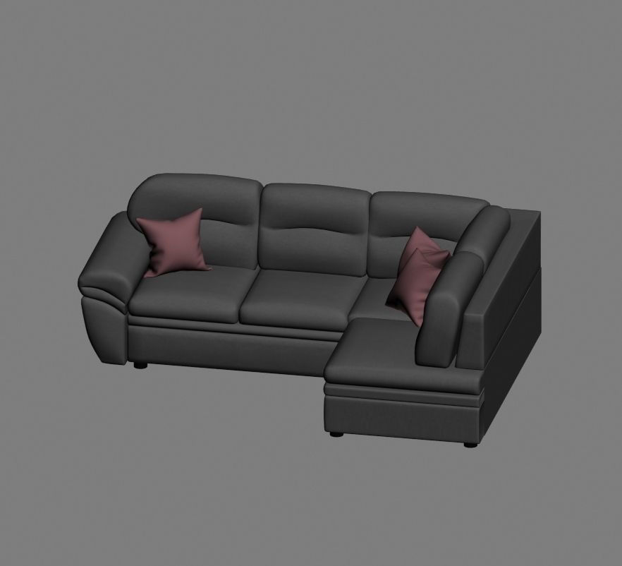 sofa 08 3D model_9