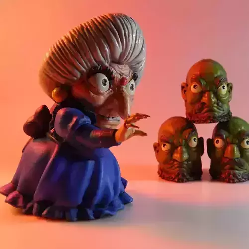 Yubaba  3D print model