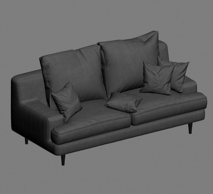 sofa 09 3D model_4