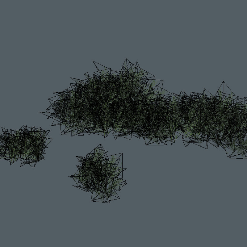 24 Afghan Vegetation Models For Games Low-poly 3D model_2