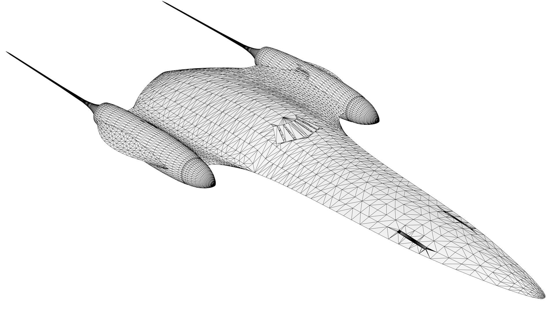 Naboo Royal Ship Low-poly 3D model_6