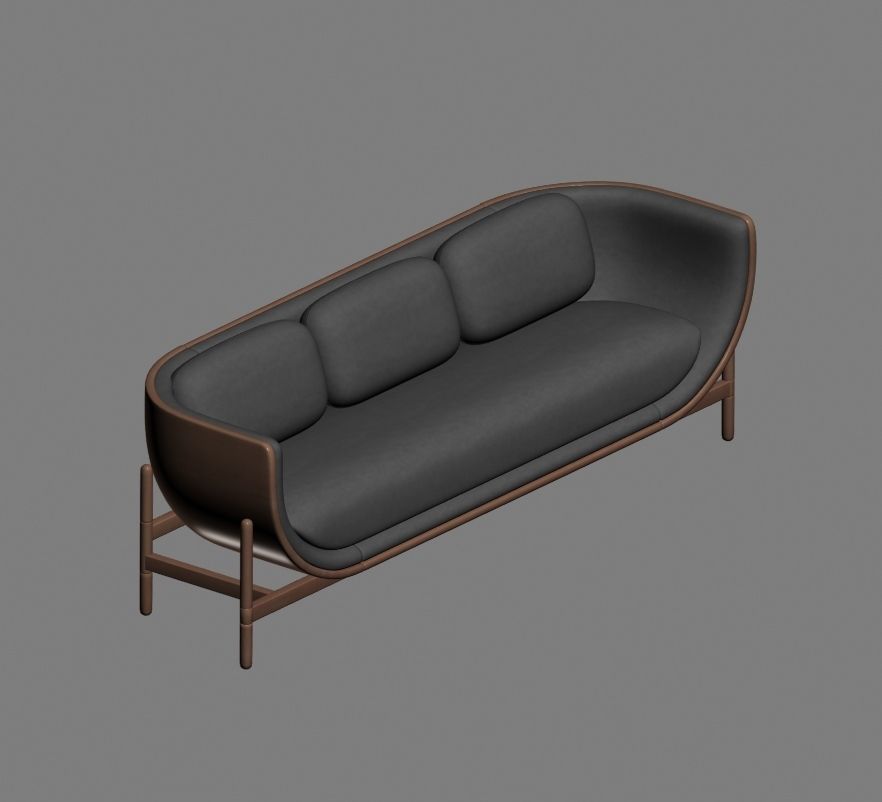 sofa 11 3D model_2