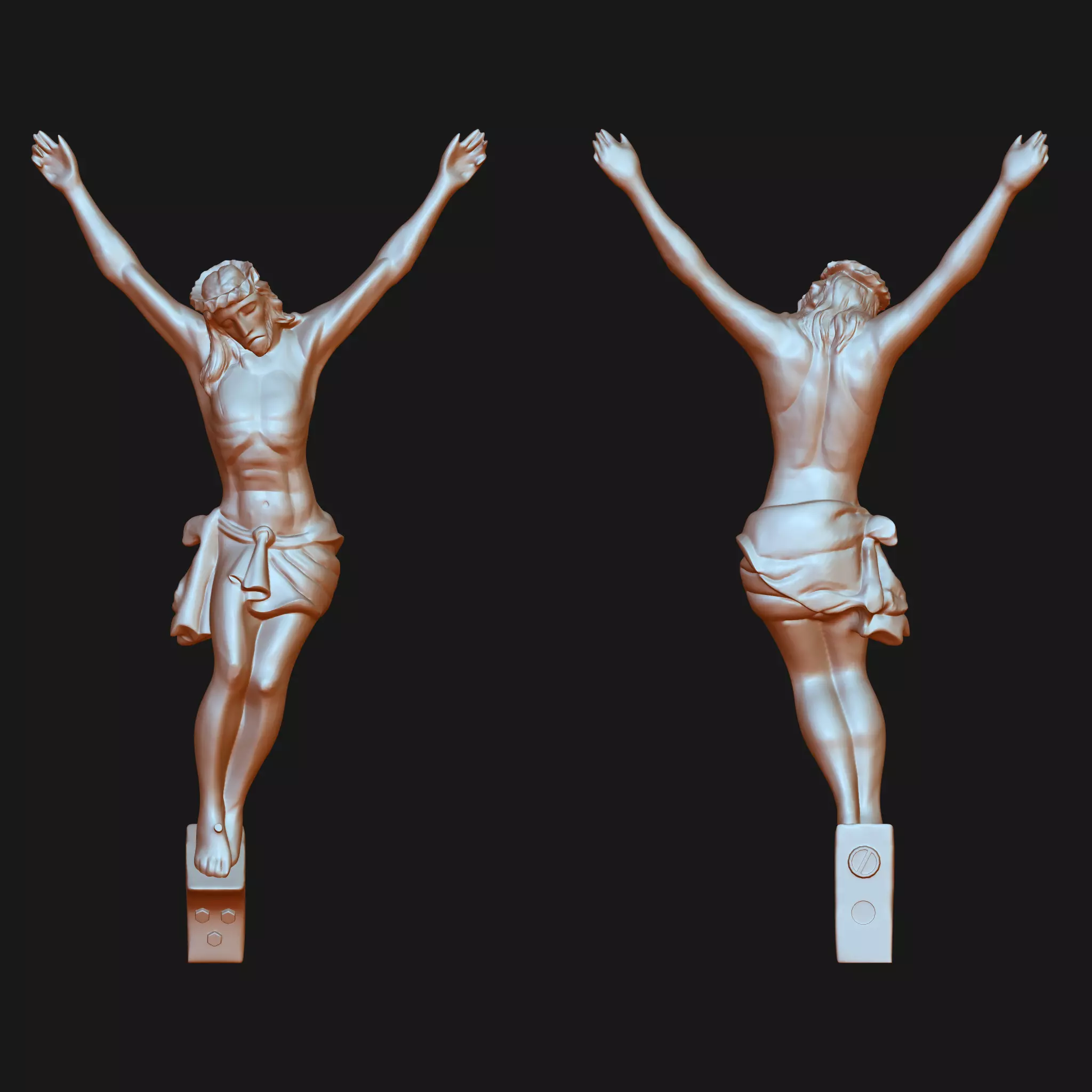 Corpus Jesus High Quality 3D print model_0