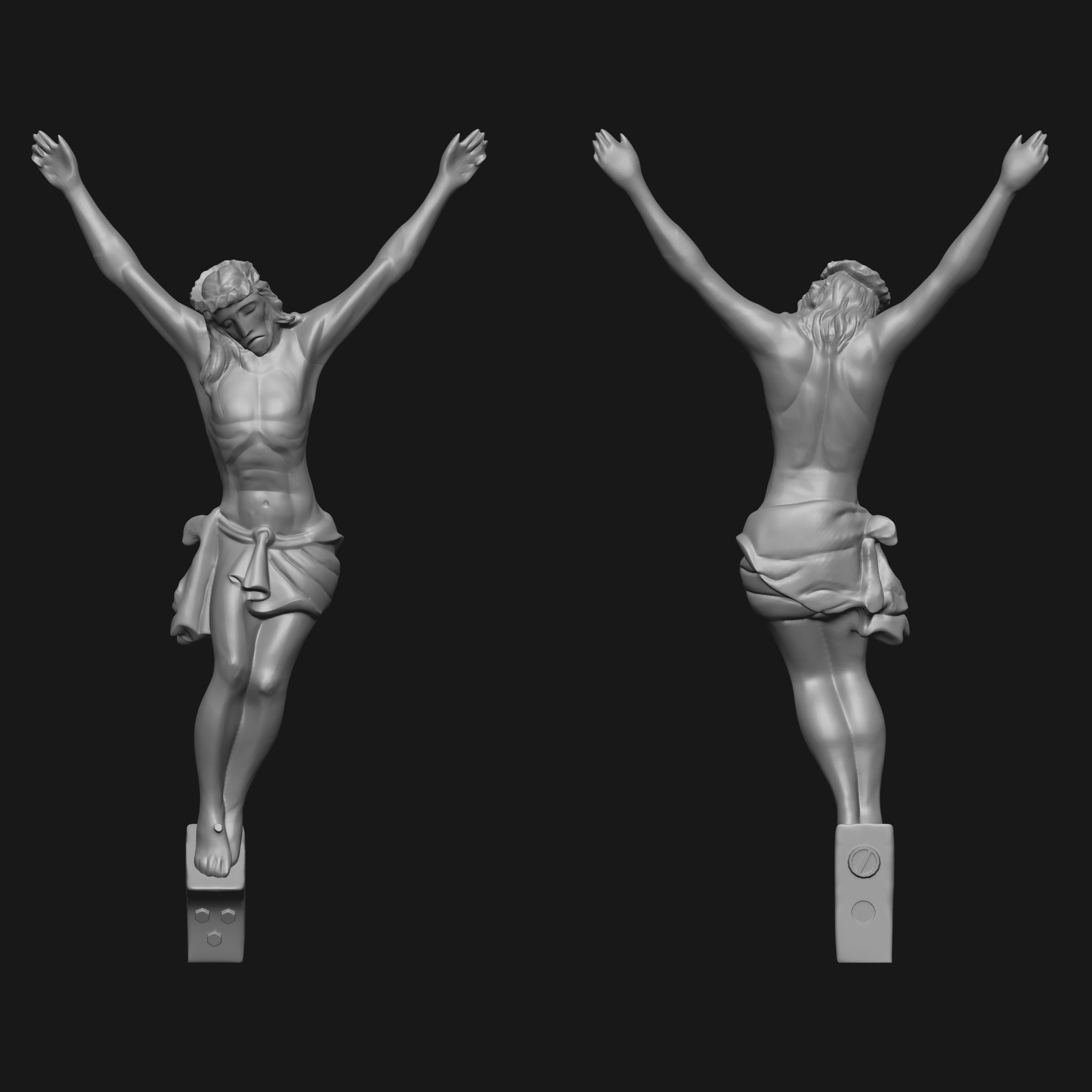 Corpus Jesus High Quality 3D print model_2