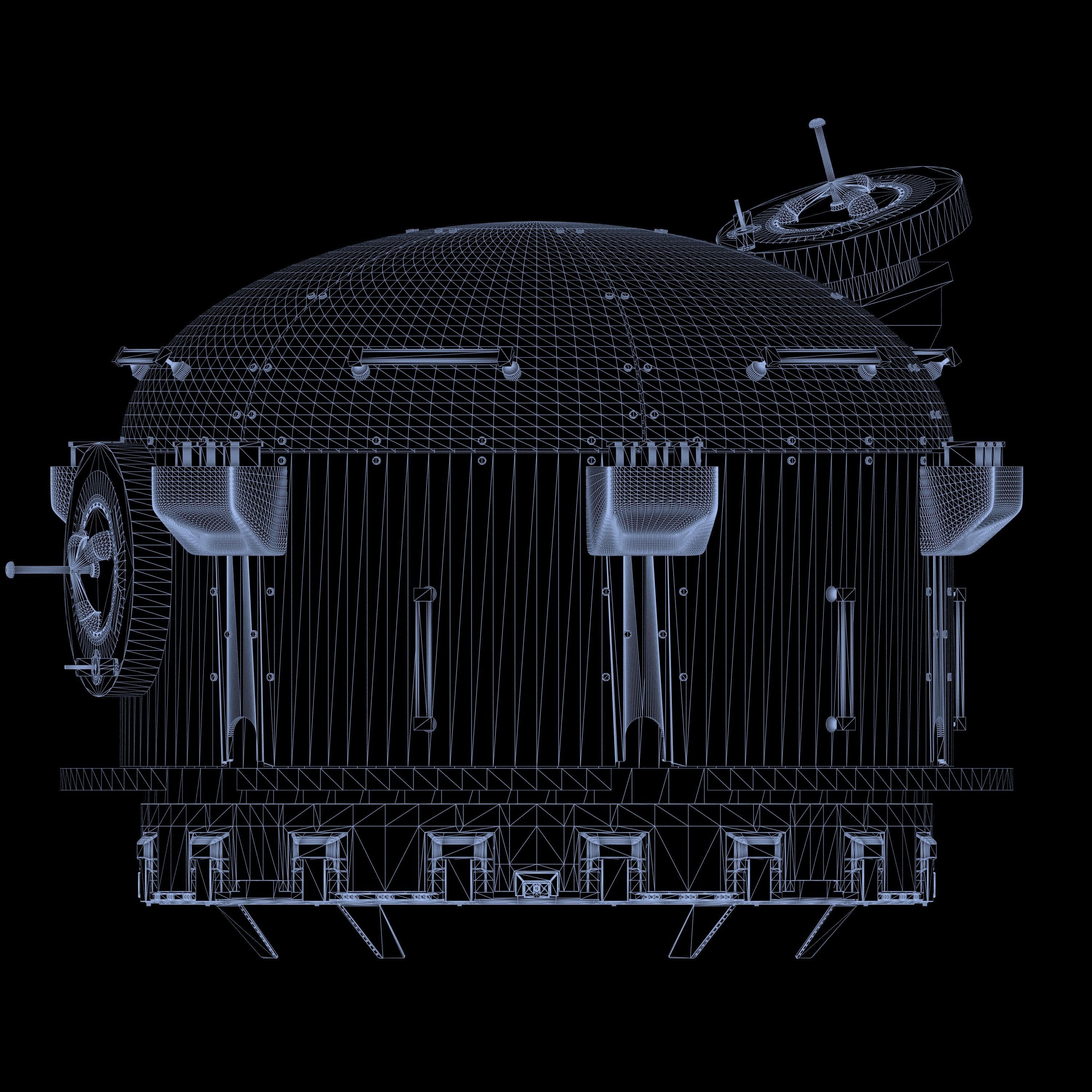 NanoRacks Bishop airlock 3D model_9
