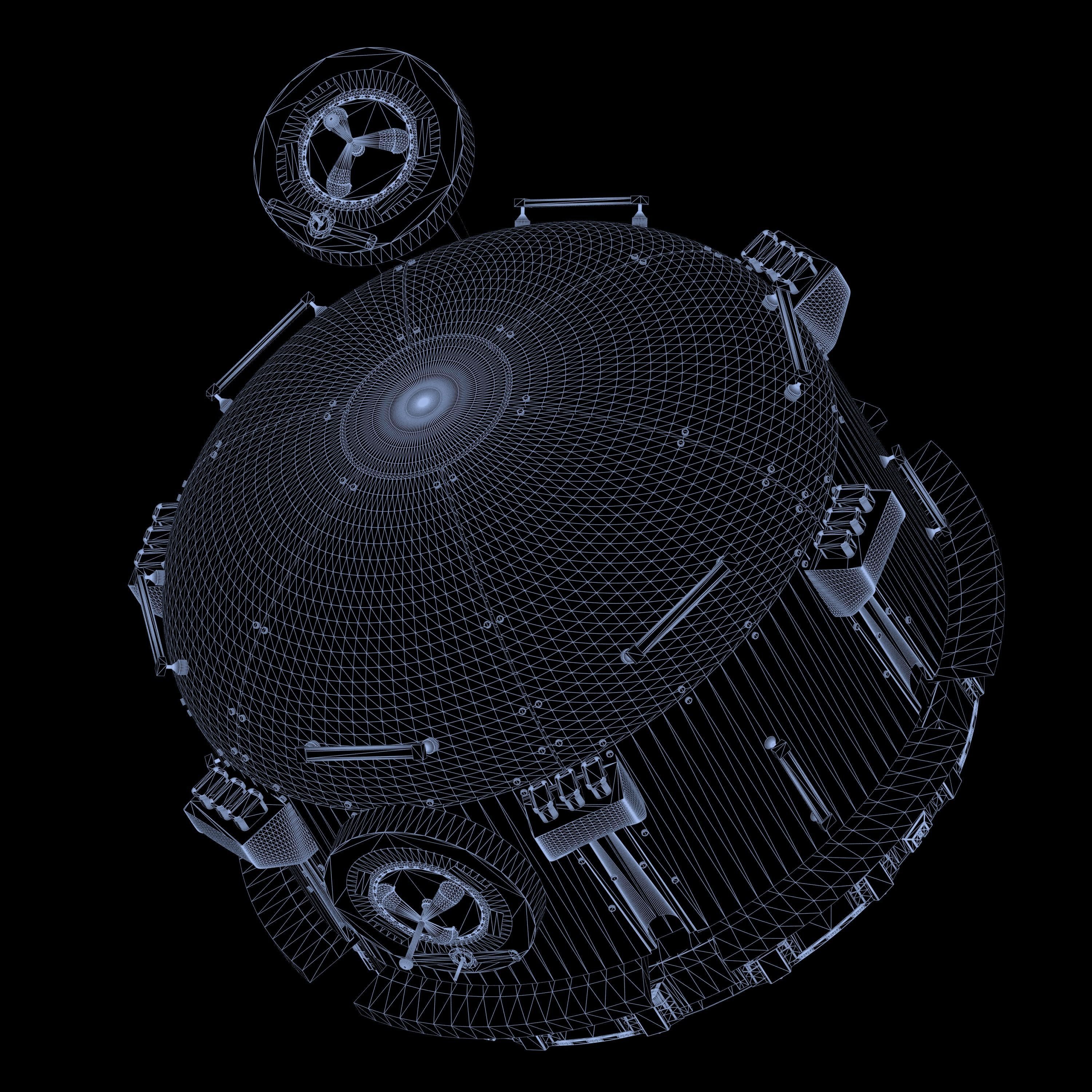 NanoRacks Bishop airlock 3D model_10