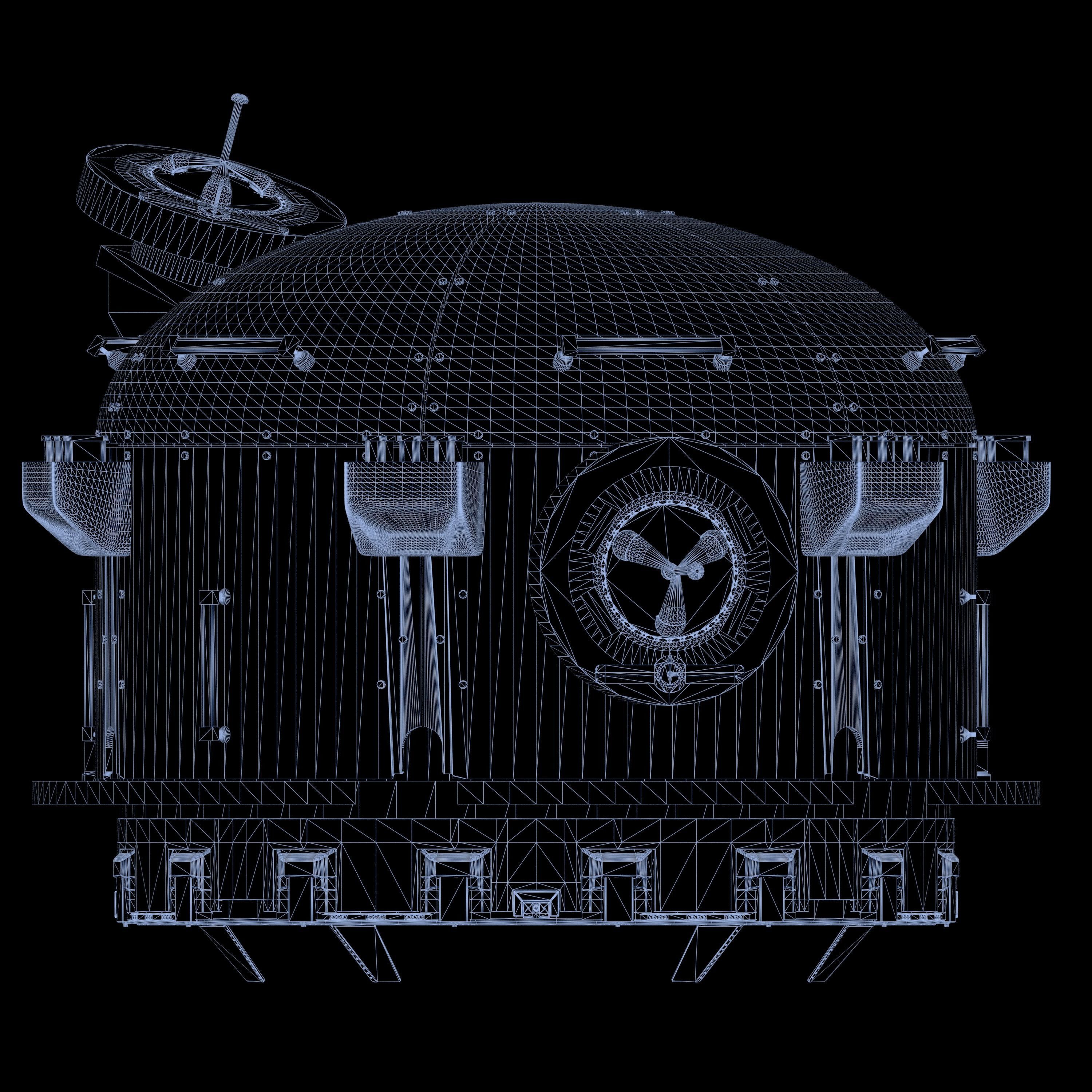 NanoRacks Bishop airlock 3D model_8