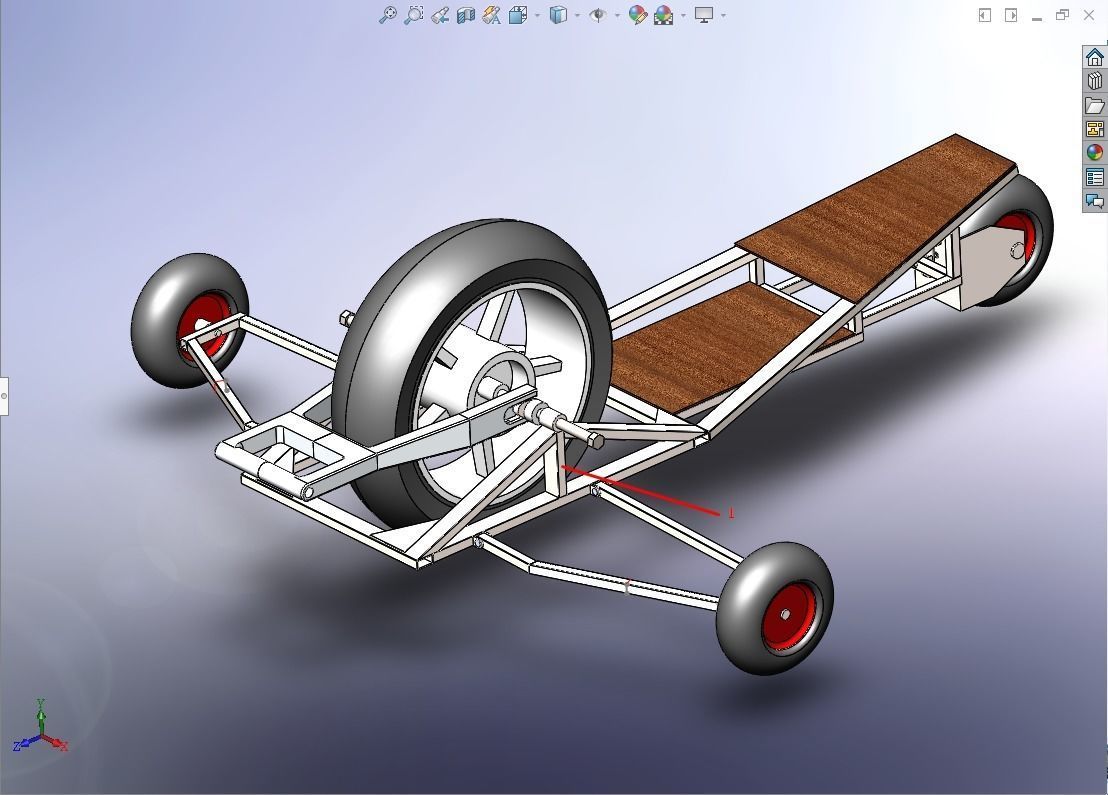Wheelie the bike simulator 3D model_0