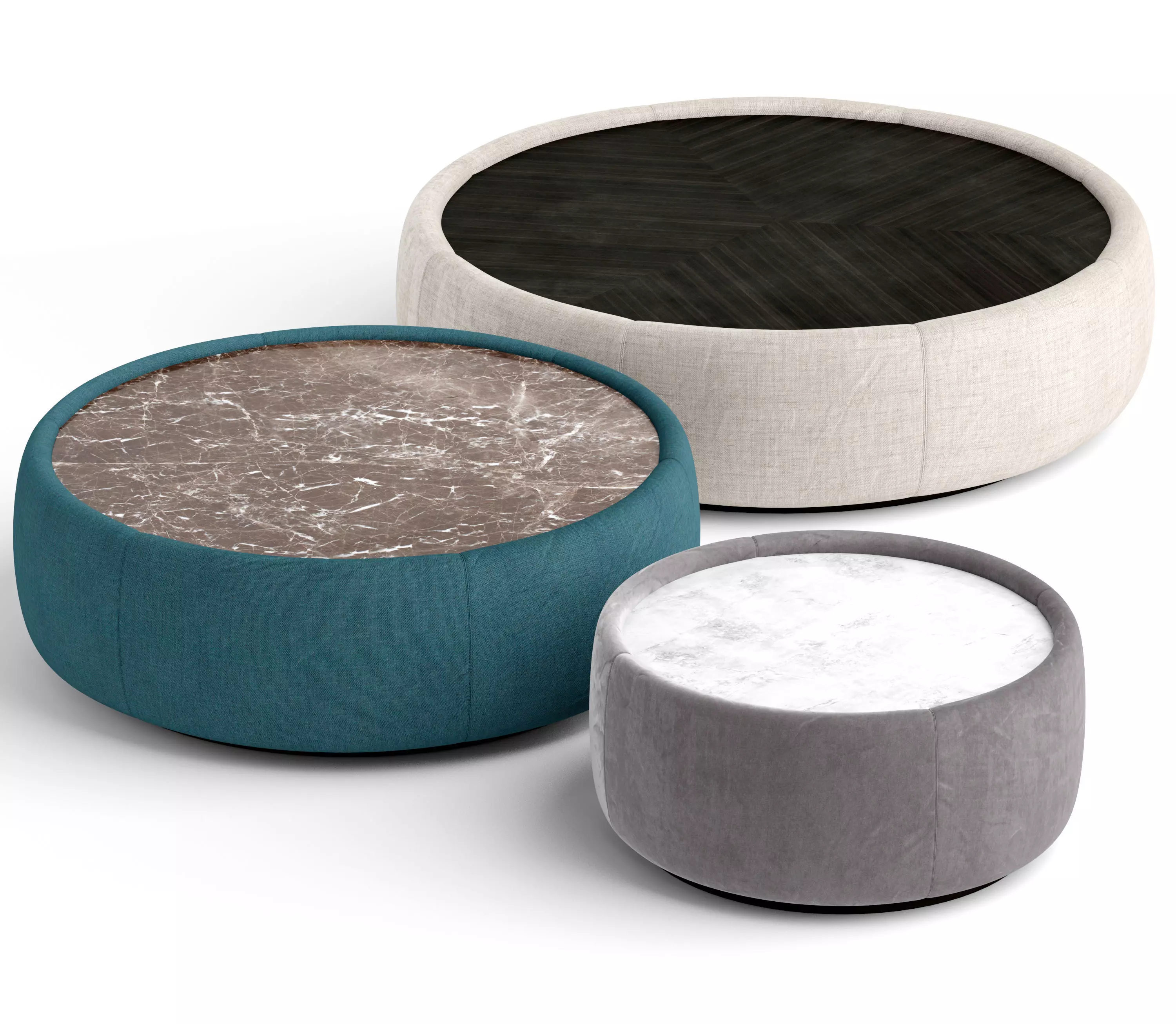 Dema Cubic coffee tables 3D model_0