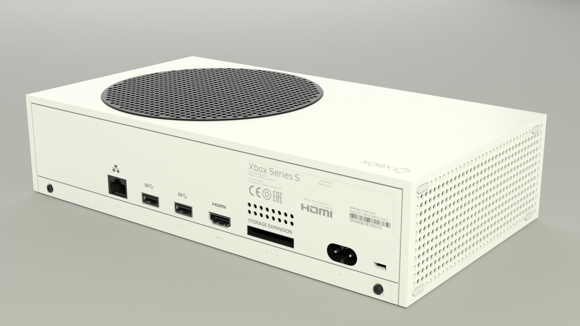 Xbox Series S 3D model_4