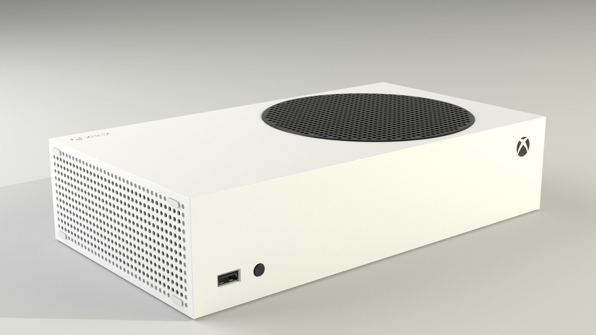 Xbox Series S 3D model_1